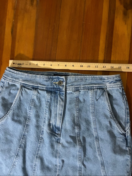 Levi's Dresses & Skirts - New $225 Levi's Blue Tab seamed skirt size M - washed but never worn! Stunning!